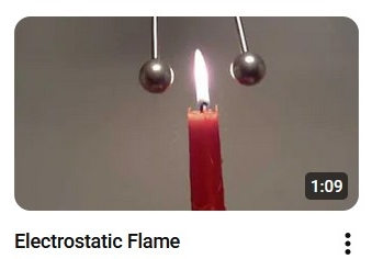 Electrostatic Flame